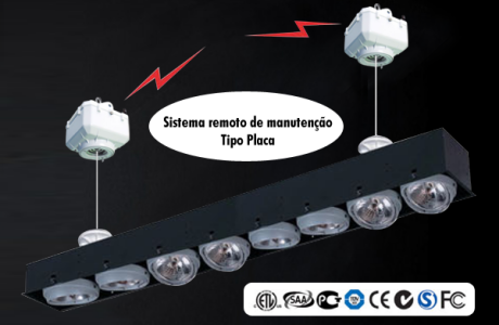 Sistema remoto - Tipo Tábua