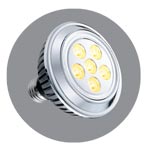 Lâmpada LED Spot Light GA3022S 15º e 25º soquete E26/E27