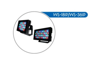 Iluminação LED RGB WS-18IP/WS-36IP