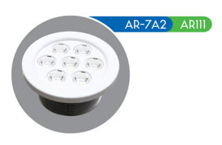 Lâmpada LED Spot Light AR-7A2 para embutir fixa