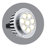 Lâmpada Dicroica LED Spot Light GA1607S