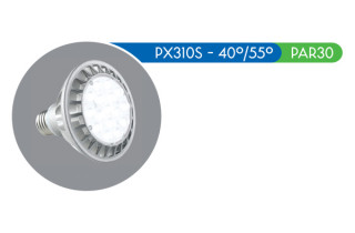 Lâmpada LED Spot Light soquete E26/e27 PX310S - 40º/55º